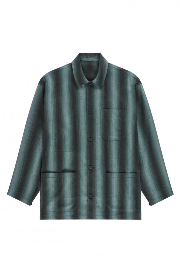 Closed Hemdjacke aus Leinen und Viskose