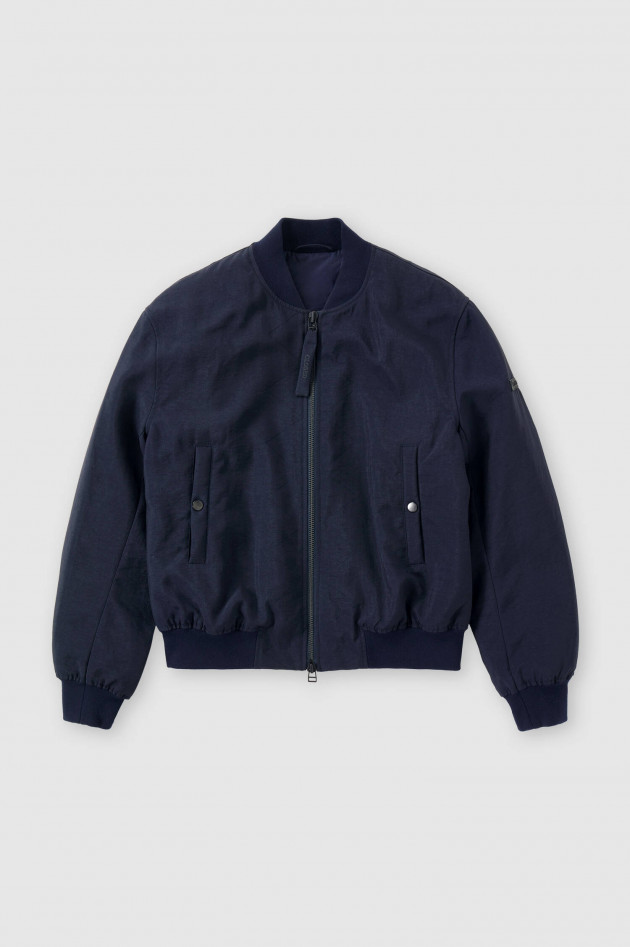 Closed Bomberjacke in Midnight