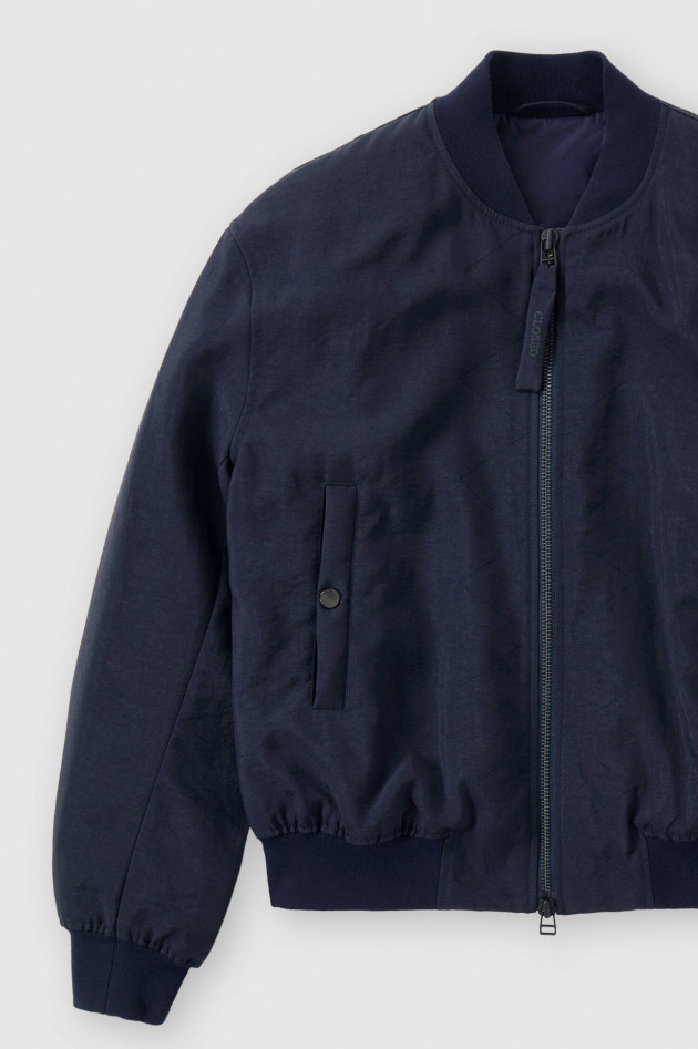 Closed Bomberjacke in Midnight