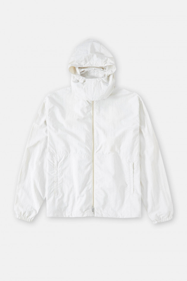 Closed Windbreaker in Ecru