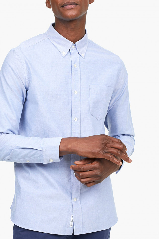 Closed Button - Down - Hemd in Blau