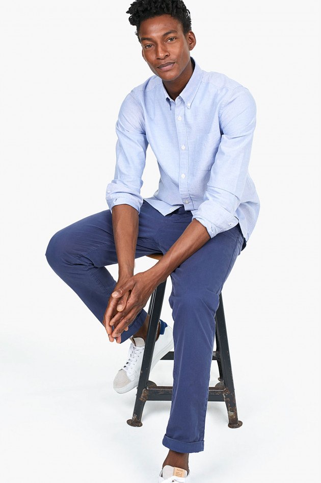 Closed Button - Down - Hemd in Blau