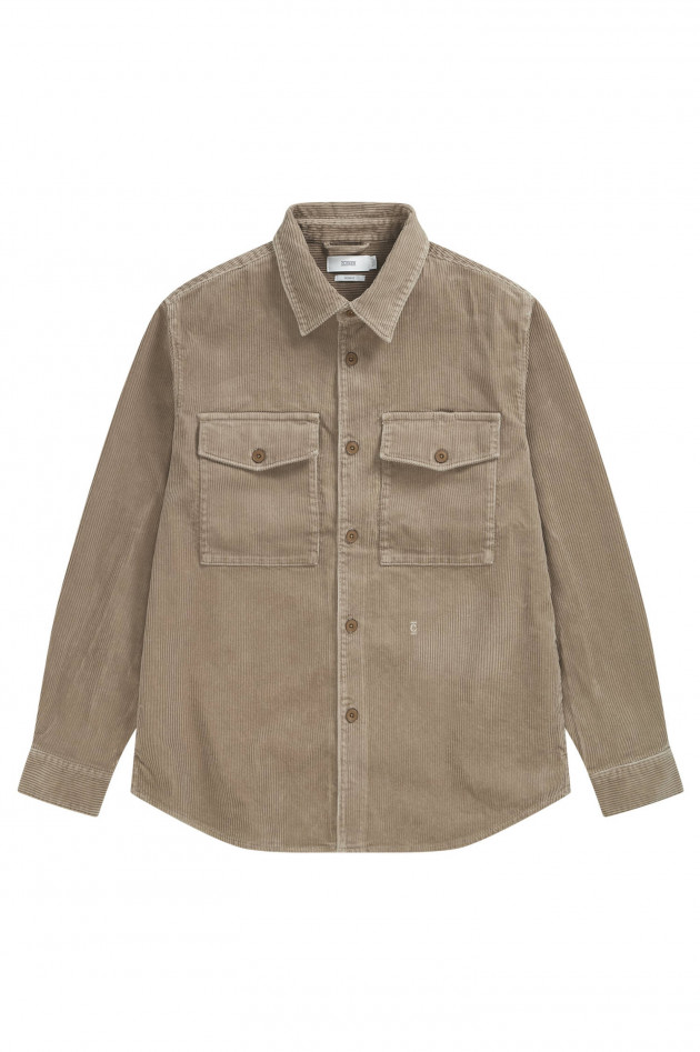 Closed Overshirt aus Cord in Sand