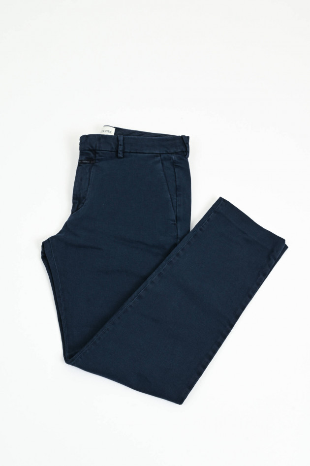 Closed Stoffhose DARWIN SLIM in Navy