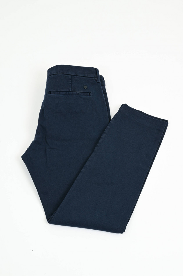 Closed Stoffhose DARWIN SLIM in Navy
