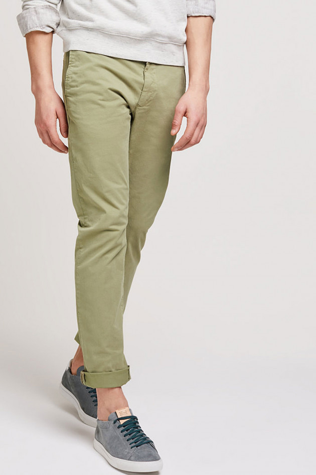Closed Chino CLIFTON SLIM in Oliv