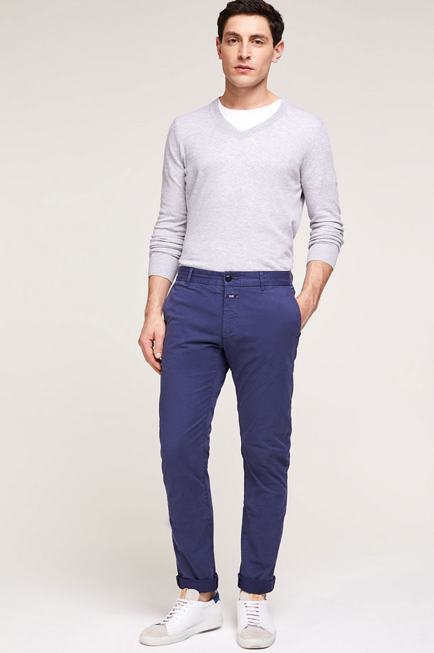 Closed Chino CLIFTON SLIM in Navy