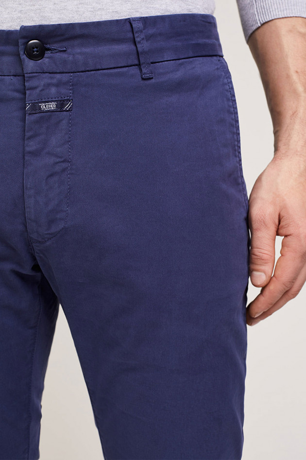 Closed Chino CLIFTON SLIM in Navy