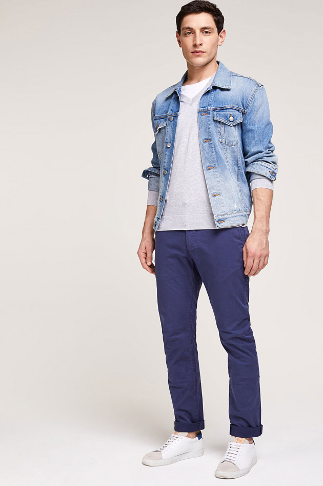 Closed Chino CLIFTON SLIM in Navy