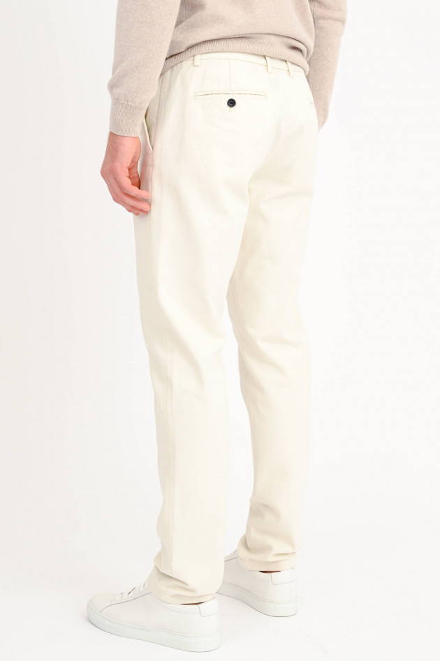 Closed Hose aus Bio-Baumwolle in Creme