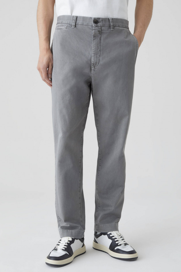 Closed Chino TACOMA TAPERED in Grau