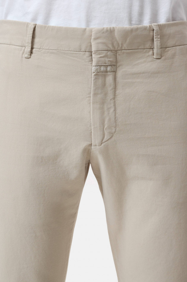 Closed Baumwollhose CLIFTON TRUE in Silt Grey