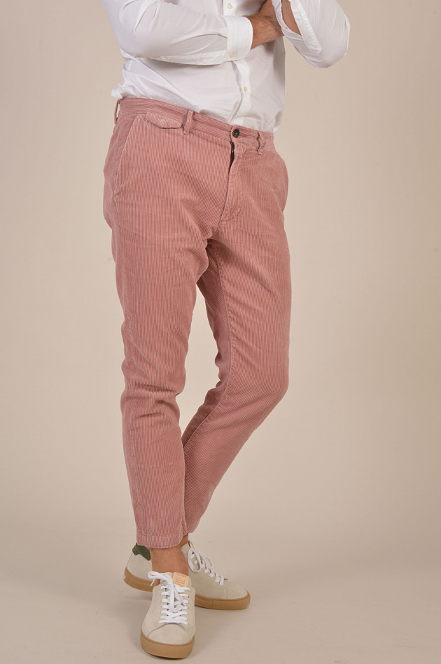 Closed Cordhose BARON WIDE in Rosa