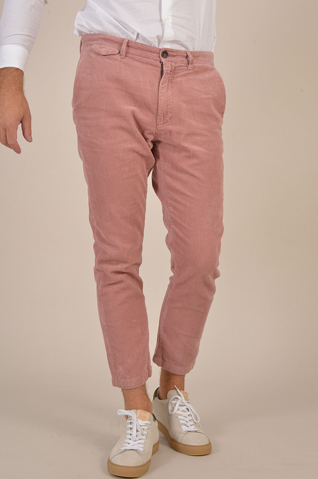 Closed Cordhose BARON WIDE in Rosa