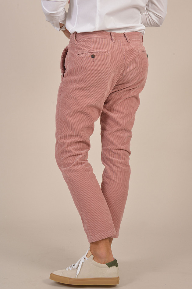 Closed Cordhose BARON WIDE in Rosa
