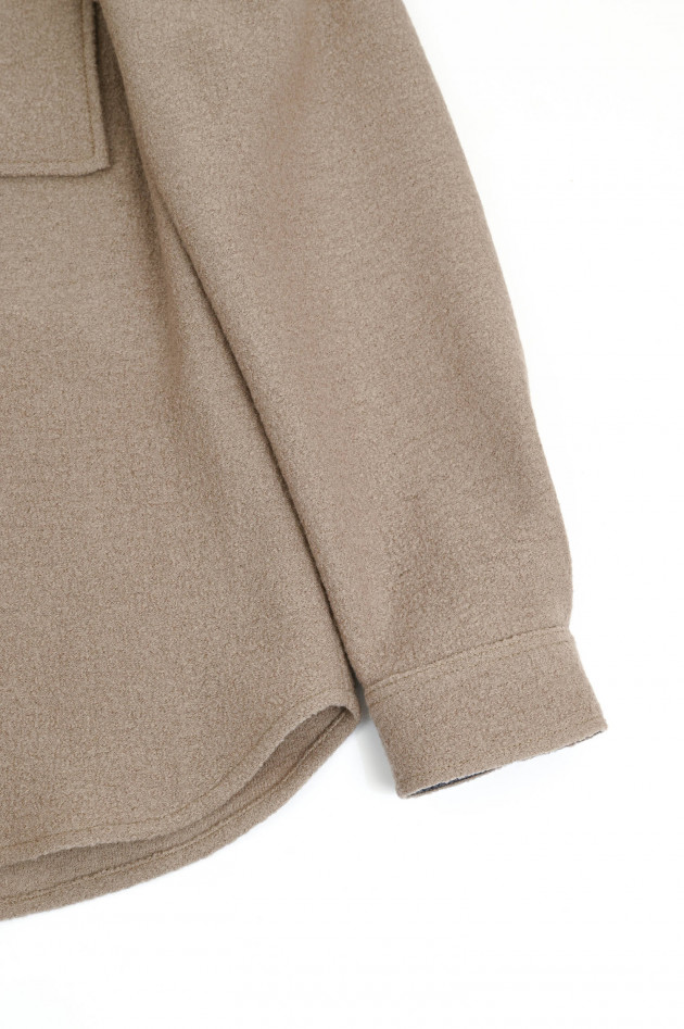 Closed Overshirt aus Viskose in Cashew