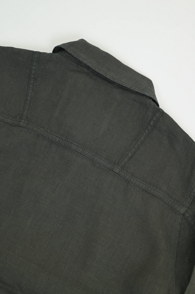 Closed Jacke aus Leinen in Pepper Grey