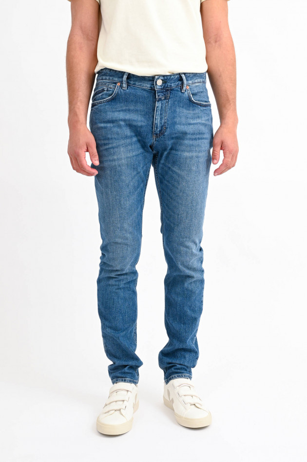 Closed Slim Fit Jeans in Mittelblau