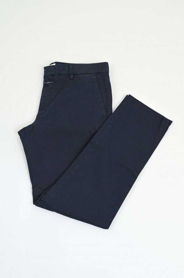 Closed Baumwollhose CLIFTON TRUE in Navy