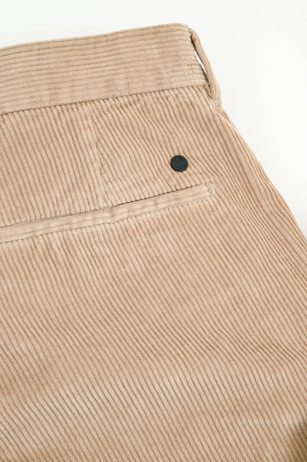 Closed Cord-Hose DARWIN SLIM in Cashew
