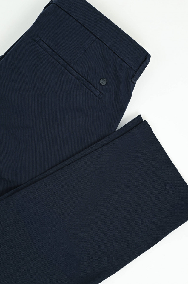 Closed Baumwollhose CLIFTON TRUE in Navy