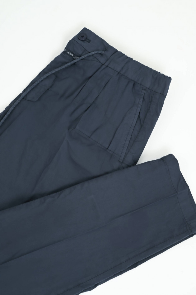 Closed Hose VIRGO aus Baumwolle in Smokey Blue