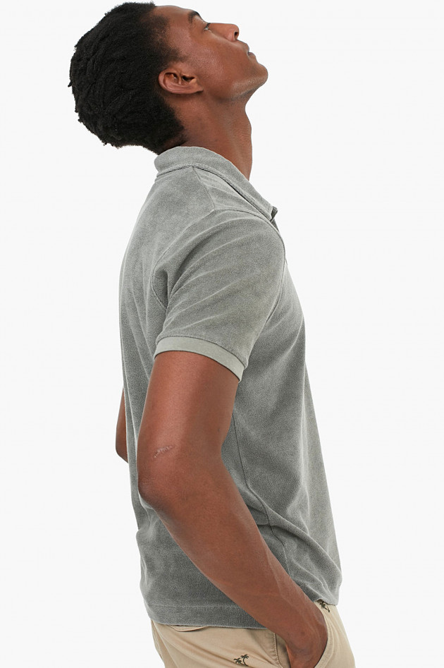 Closed Frottee T-Shirt in Oliv