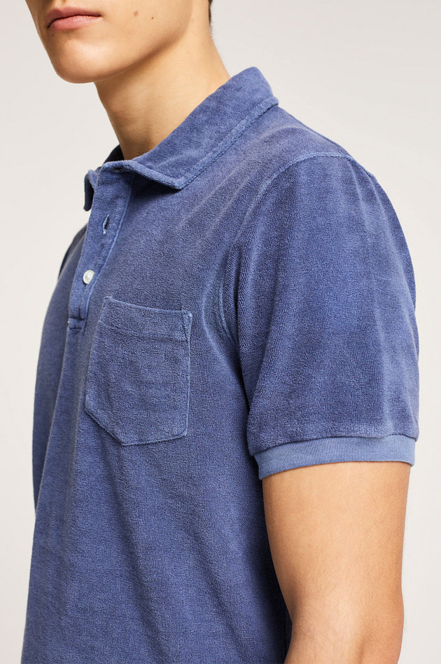 Closed Frottee - Shirt in Navy