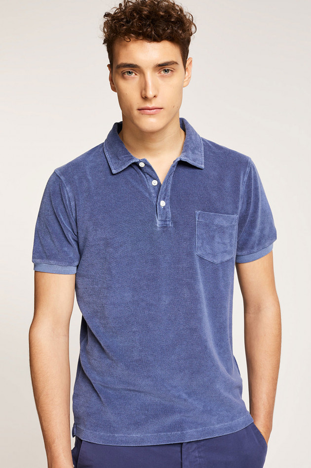 Closed Frottee - Shirt in Navy