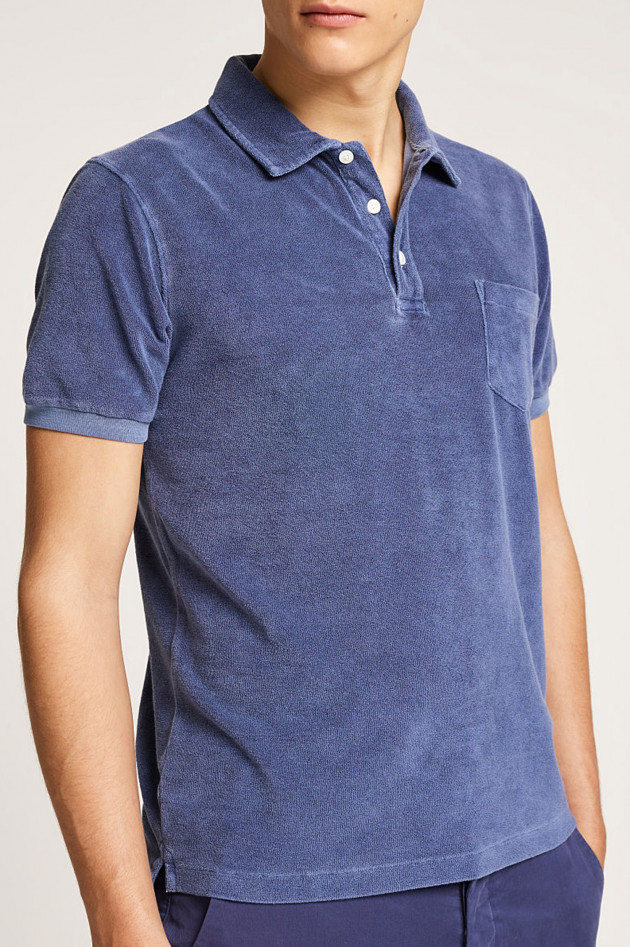 Closed Frottee - Shirt in Navy