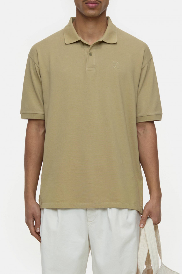 Closed Polo-Shirt in hellem Khaki