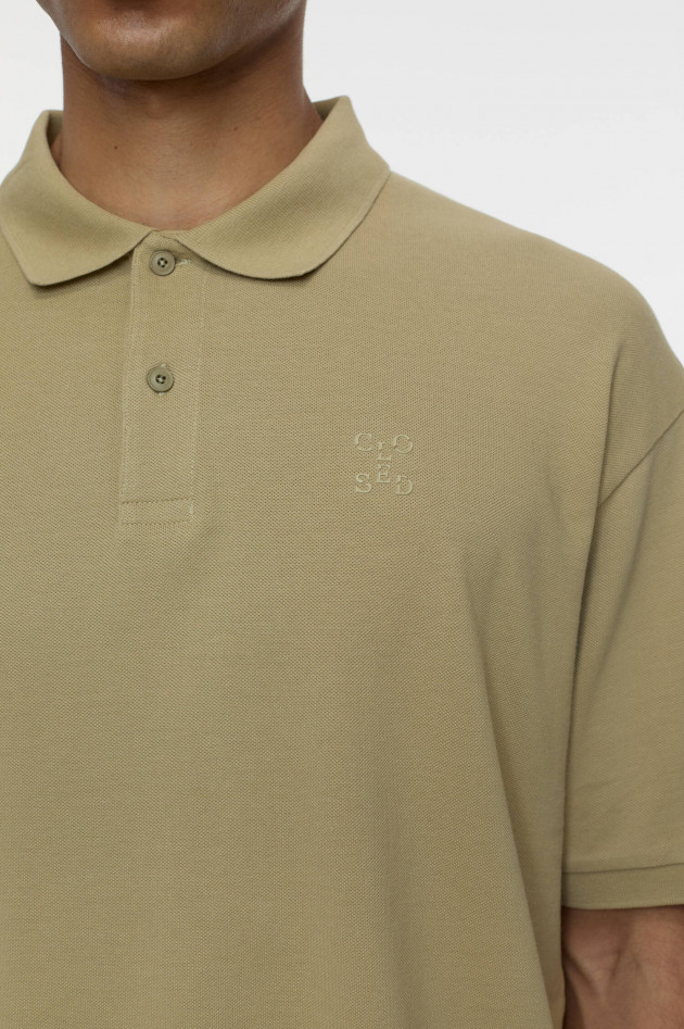 Closed Polo-Shirt in hellem Khaki