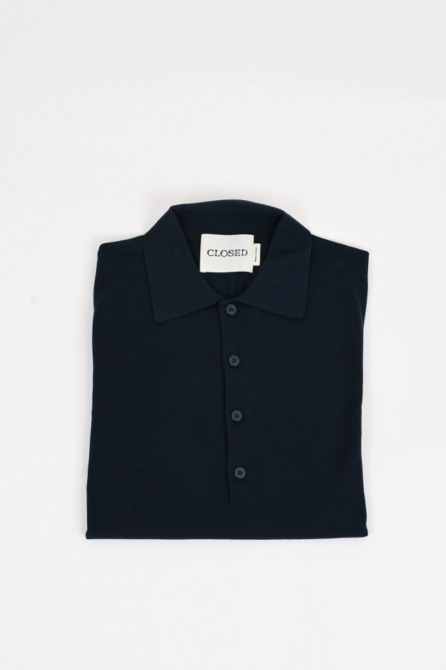 Closed Polo-Shirt in Midnight