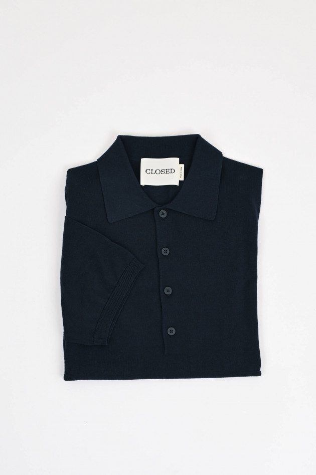 Closed Polo-Shirt in Midnight