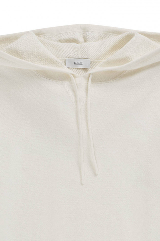 Closed Basic Hoodie in Elfenbein