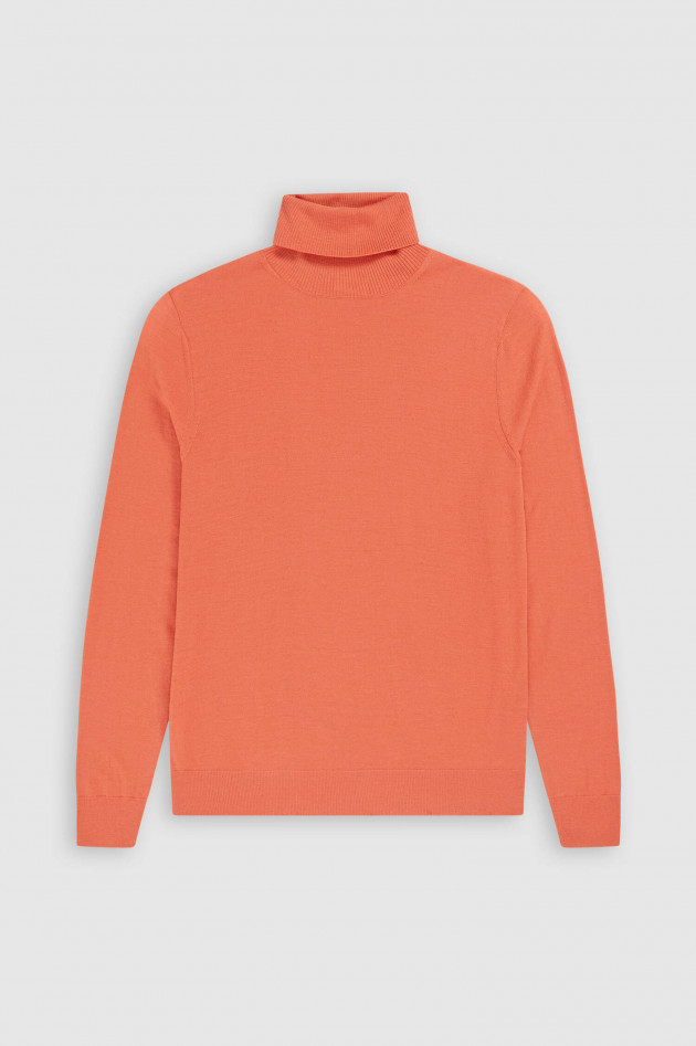 Closed Feinstrick Rollkragenpullover in Orange
