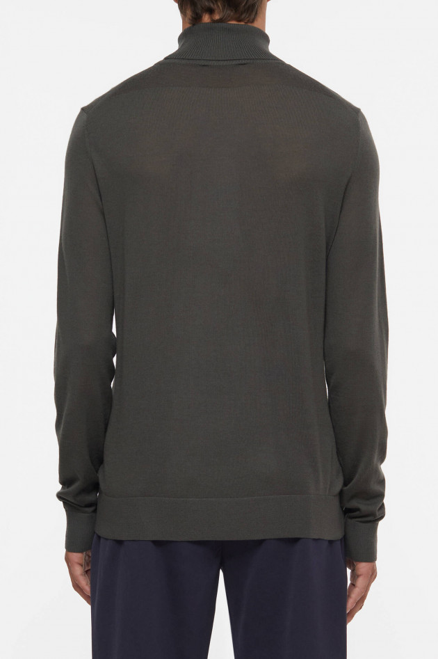 Closed Feinstrick Rollkragenpullover in Anthrazit