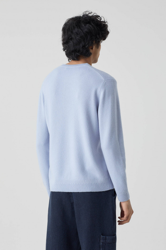Closed Strickpullover aus Bio-Cashmere in Hellblau