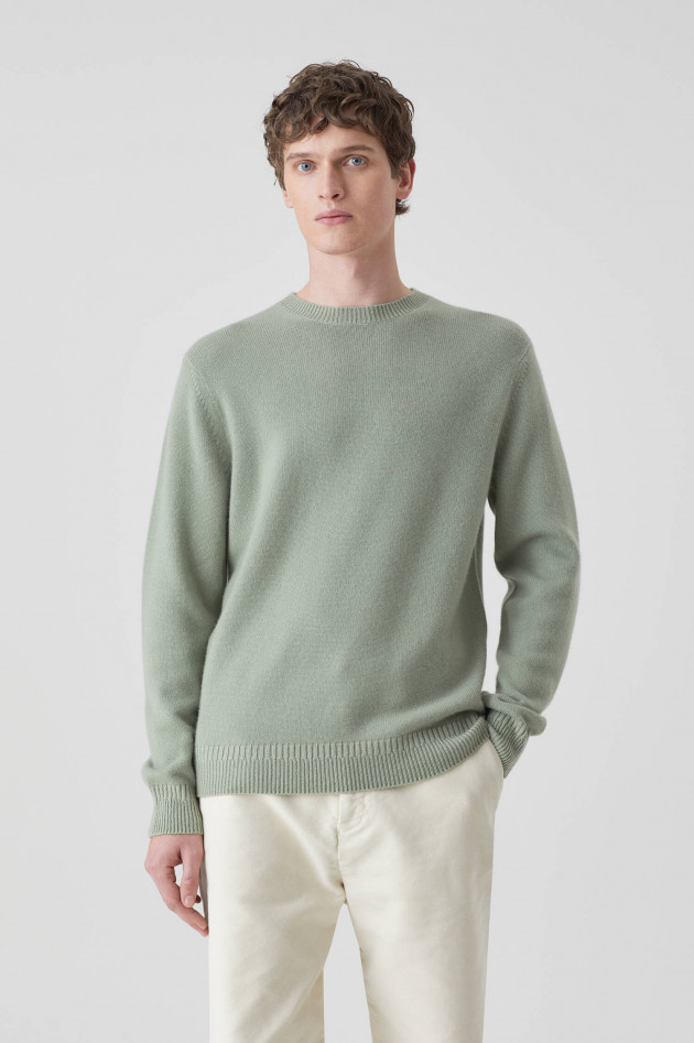 Closed Strickpullover aus Bio-Cashmere in Salbei