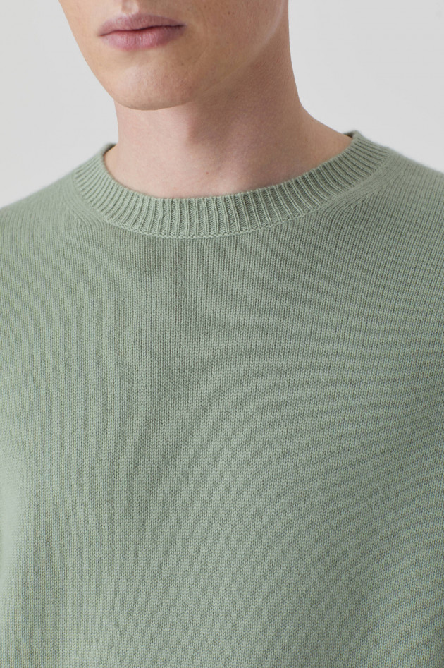 Closed Strickpullover aus Bio-Cashmere in Salbei