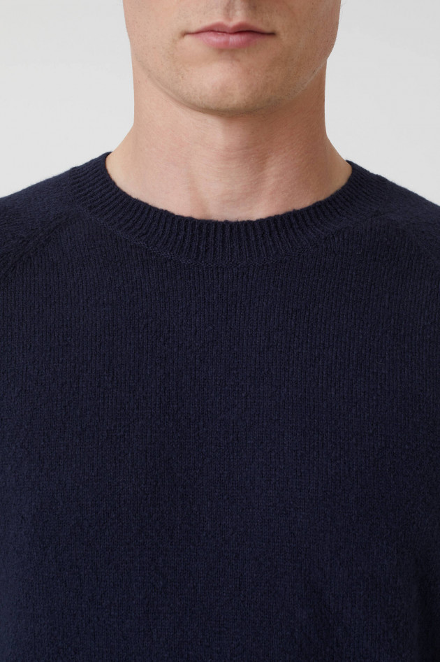 Closed Strickpullover in Navy