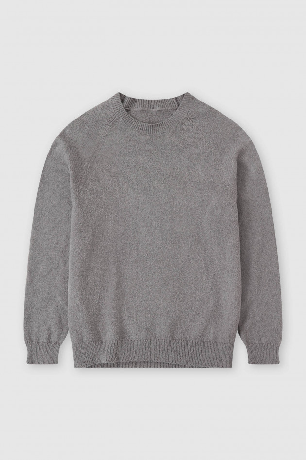 Closed Strickpullover in Grau