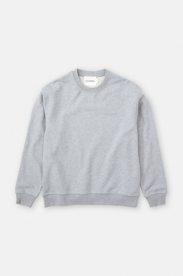 Closed Sweater aus Bio-Baumwolle in Grau