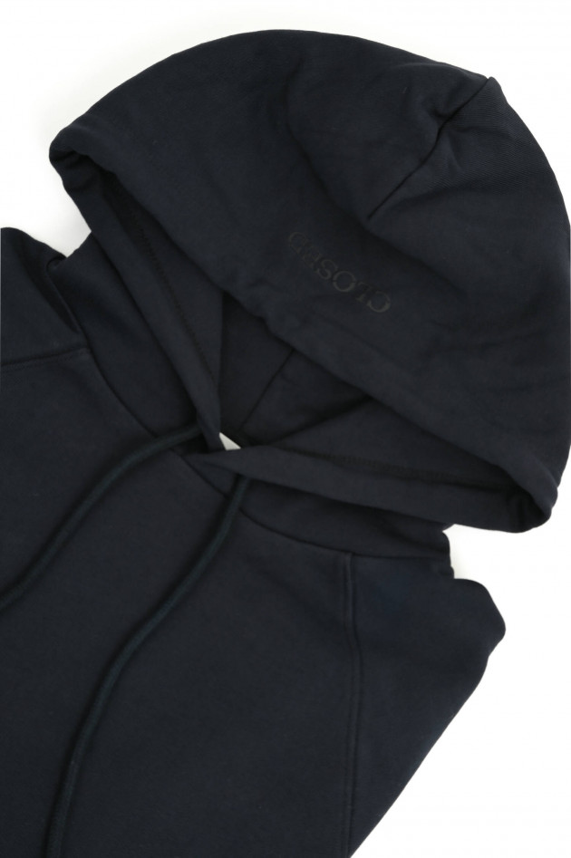 Closed Hoodie mit Känguru-Tasche in Navy