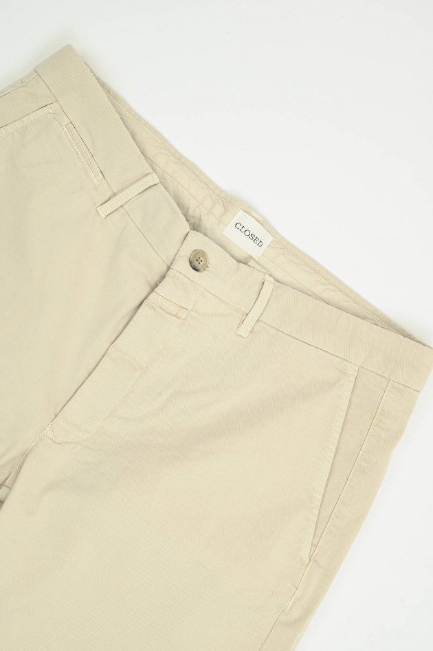 Closed Chino aus Baumwolle in Beige