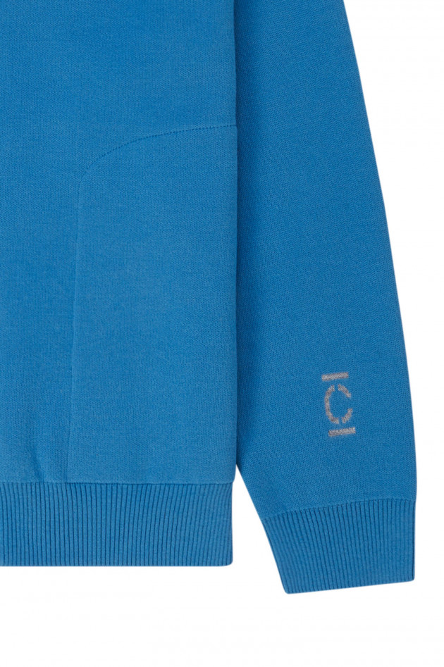 Closed Cardigan aus feinem Strick in Blau