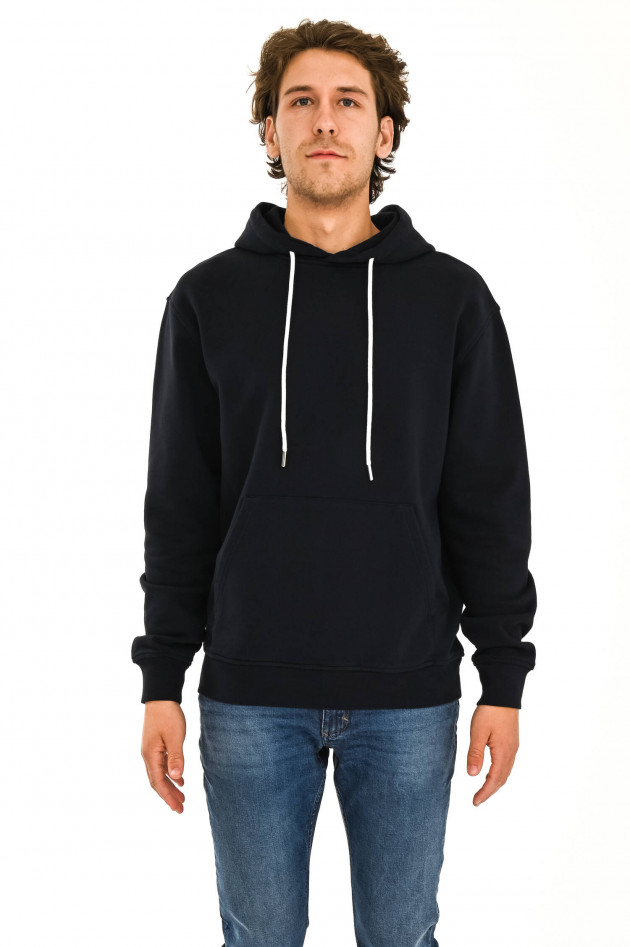Closed Hoodie aus Bio-Baumwolle in Dunkelblau