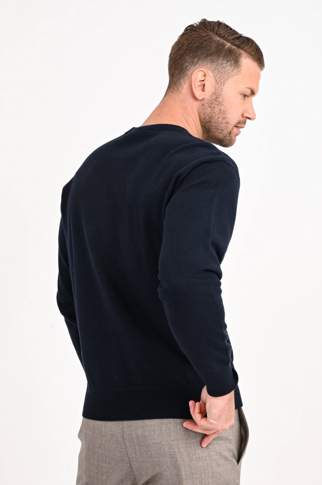 Closed Sweatshirt aus Baumwollmix in Navy