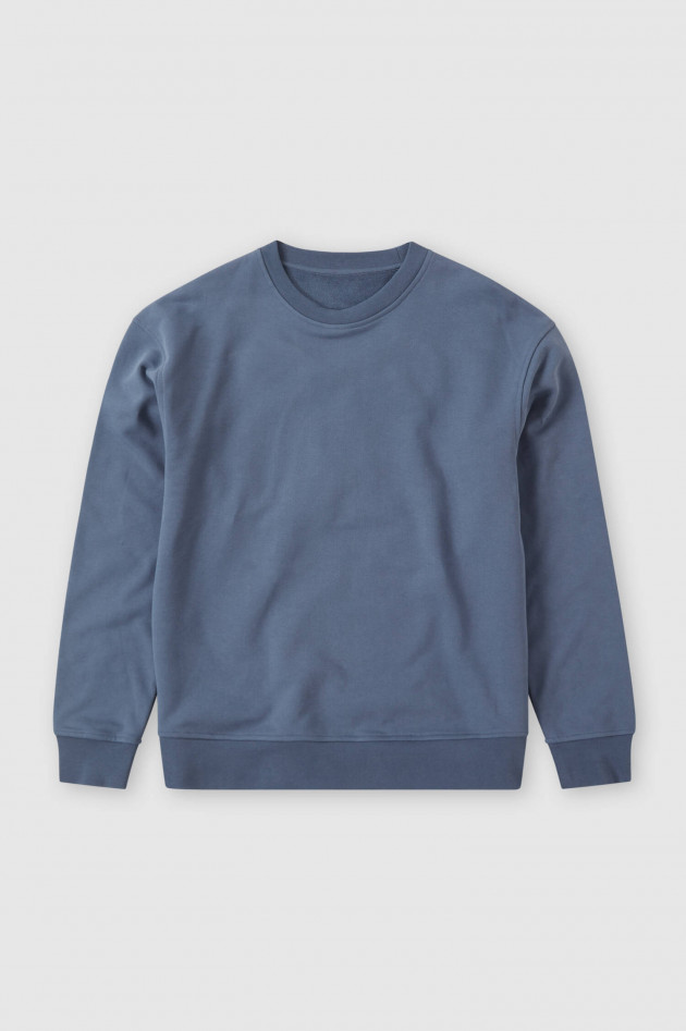 Closed Sweater mit Stickerei in Mittelblau