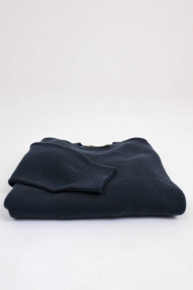 Closed Strickpullover in Anthrazit